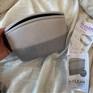 Homedics UV light clean sanitizing bag